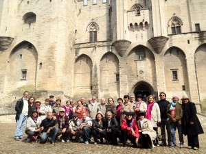 Grp Pe Silas - Palácio dos Papas - Avignon - 2012
