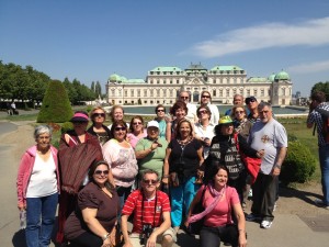Palácio Belvedere, Viena, Áustria. Grp Pe Geraldo Policarpo 